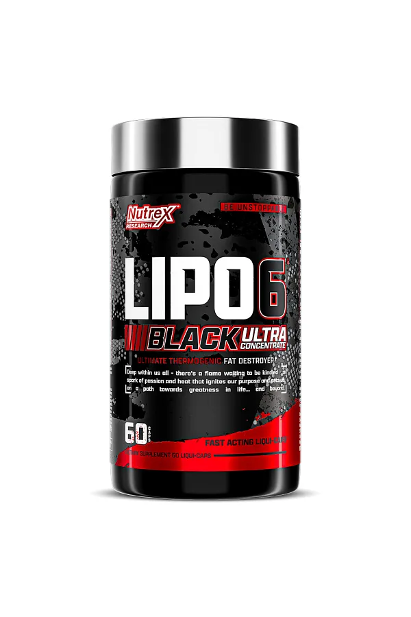 Nutrex Lipo 6 Black 60 capsules Unflavoured
