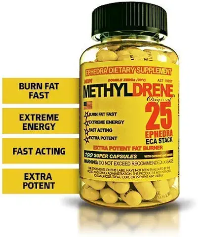 cloma pharma Methyldrene 25 Original fat burner (100 No)